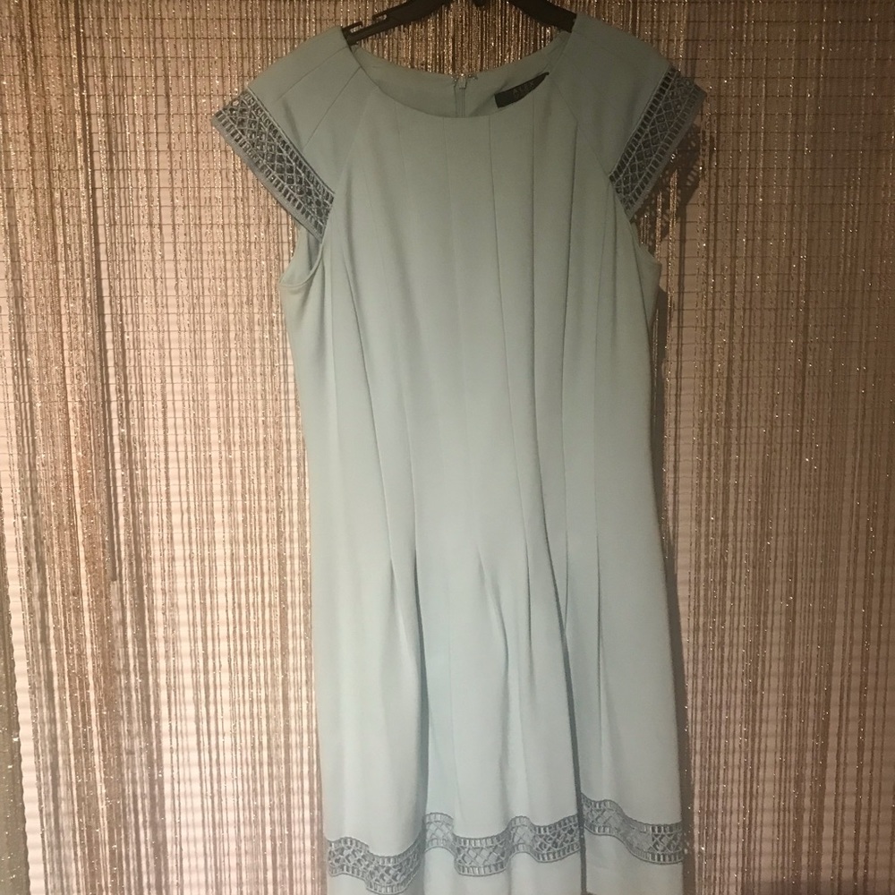 Sage green dress